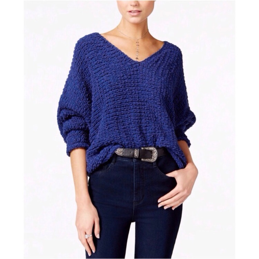 Free People Lofty V-Neck sweater